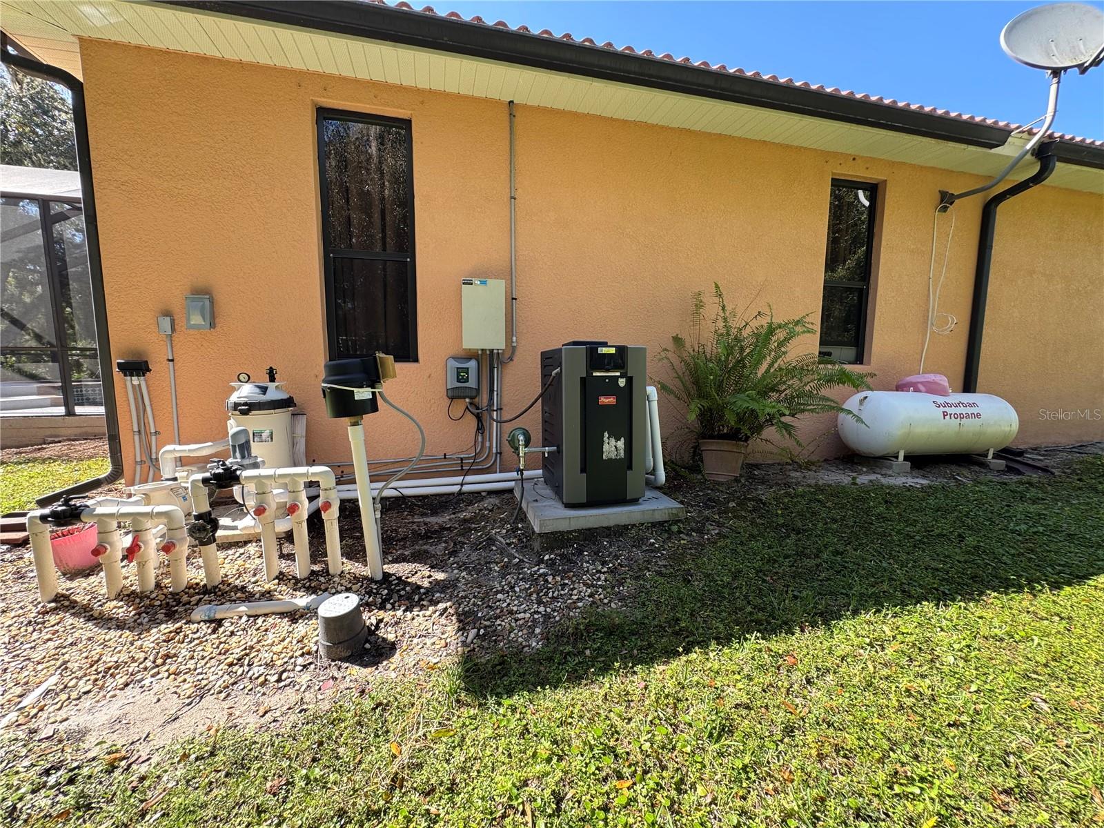POOL HEATER AND EQUIPMENT - 1303 OAKFORD RD, SARASOTA