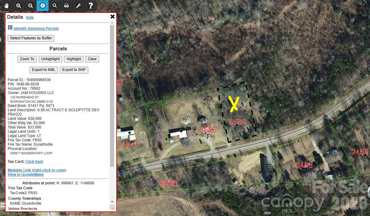 Lot at 877 Biggerstaff Loop, Nebo, photo 5 of 16
