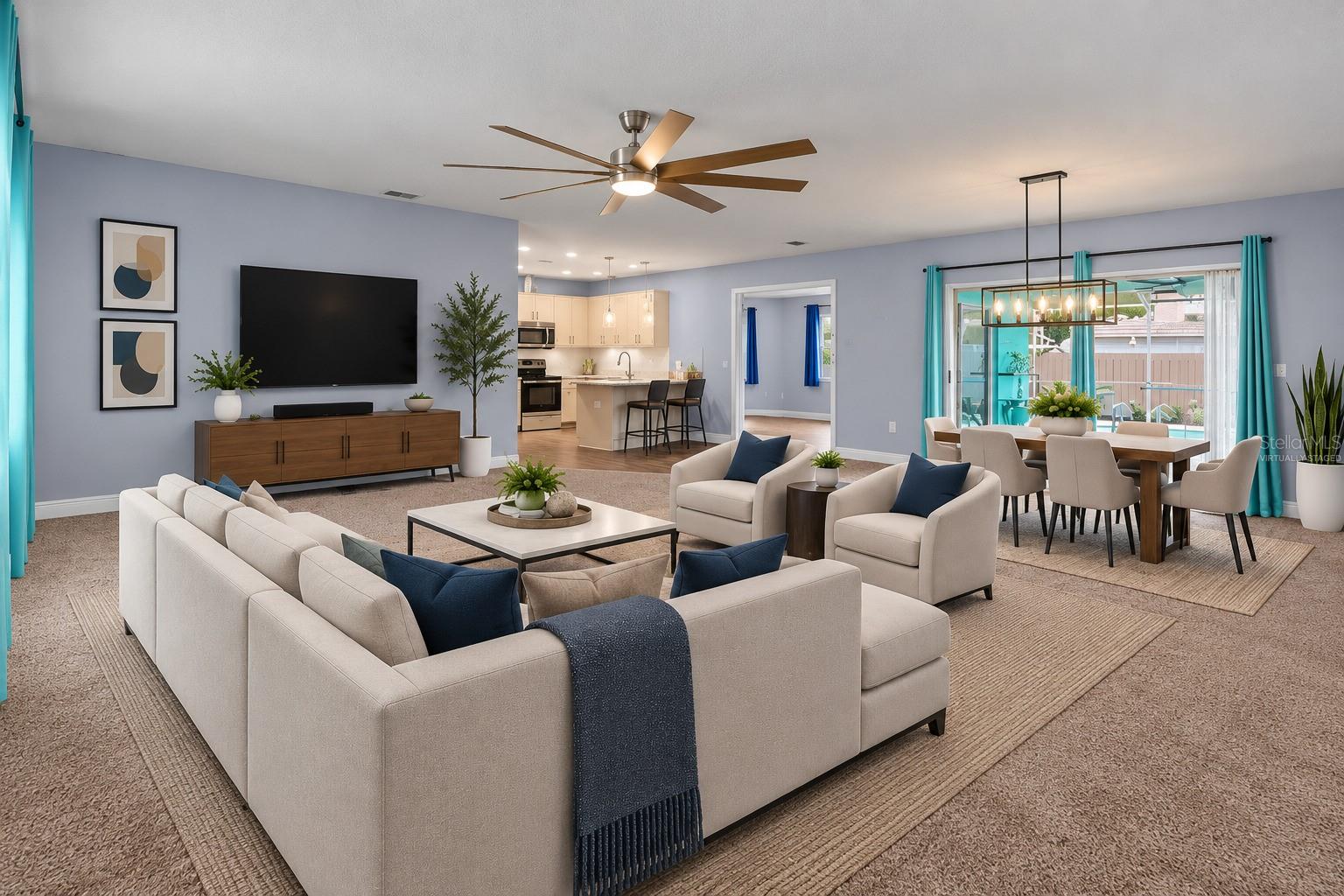 Virtually staged - 4607 SAWGRASS BLVD, NEW PORT RICHEY