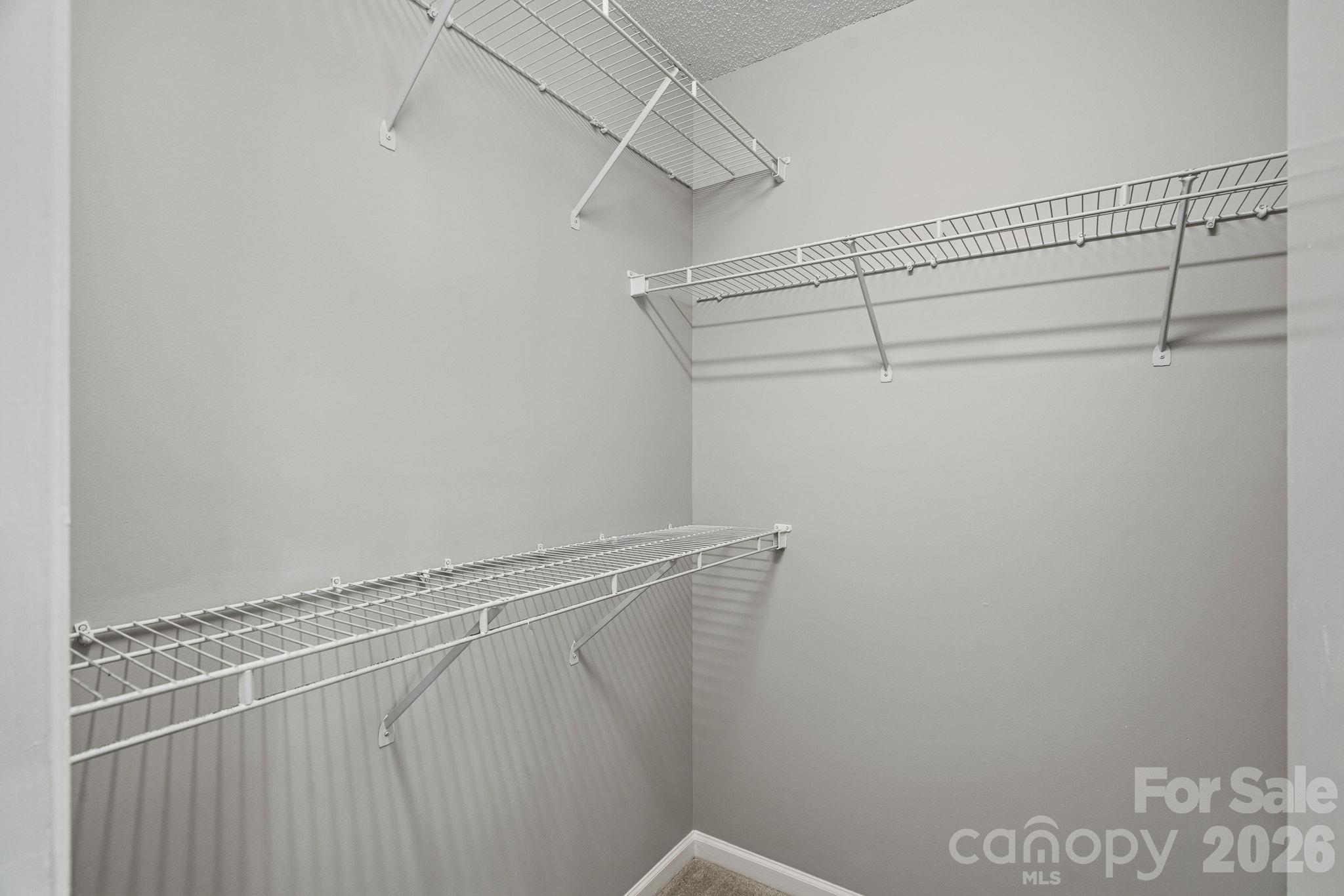 Primary walk-in closet - 130 Camforth Drive, Mooresville