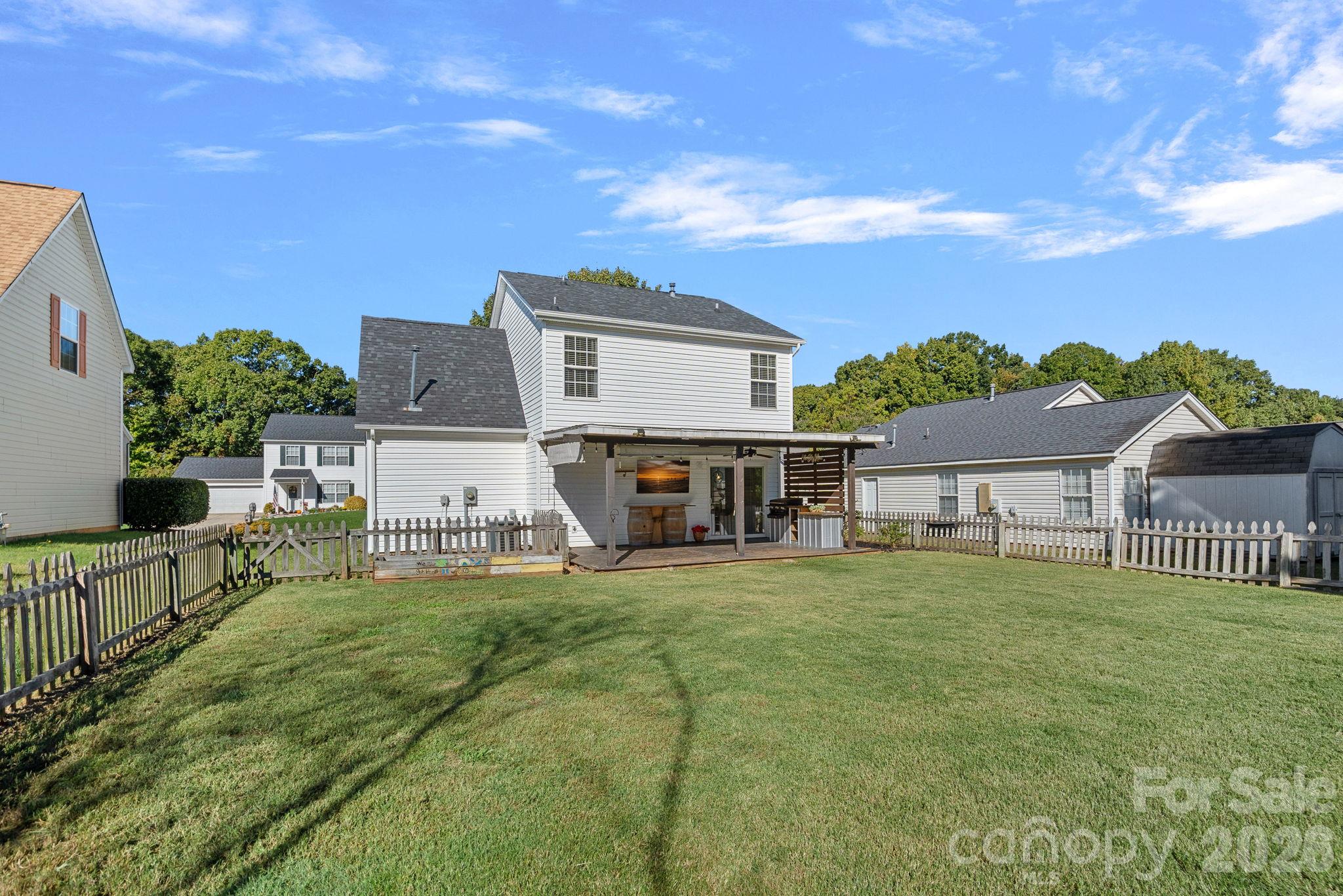Backyard - 130 Camforth Drive, Mooresville