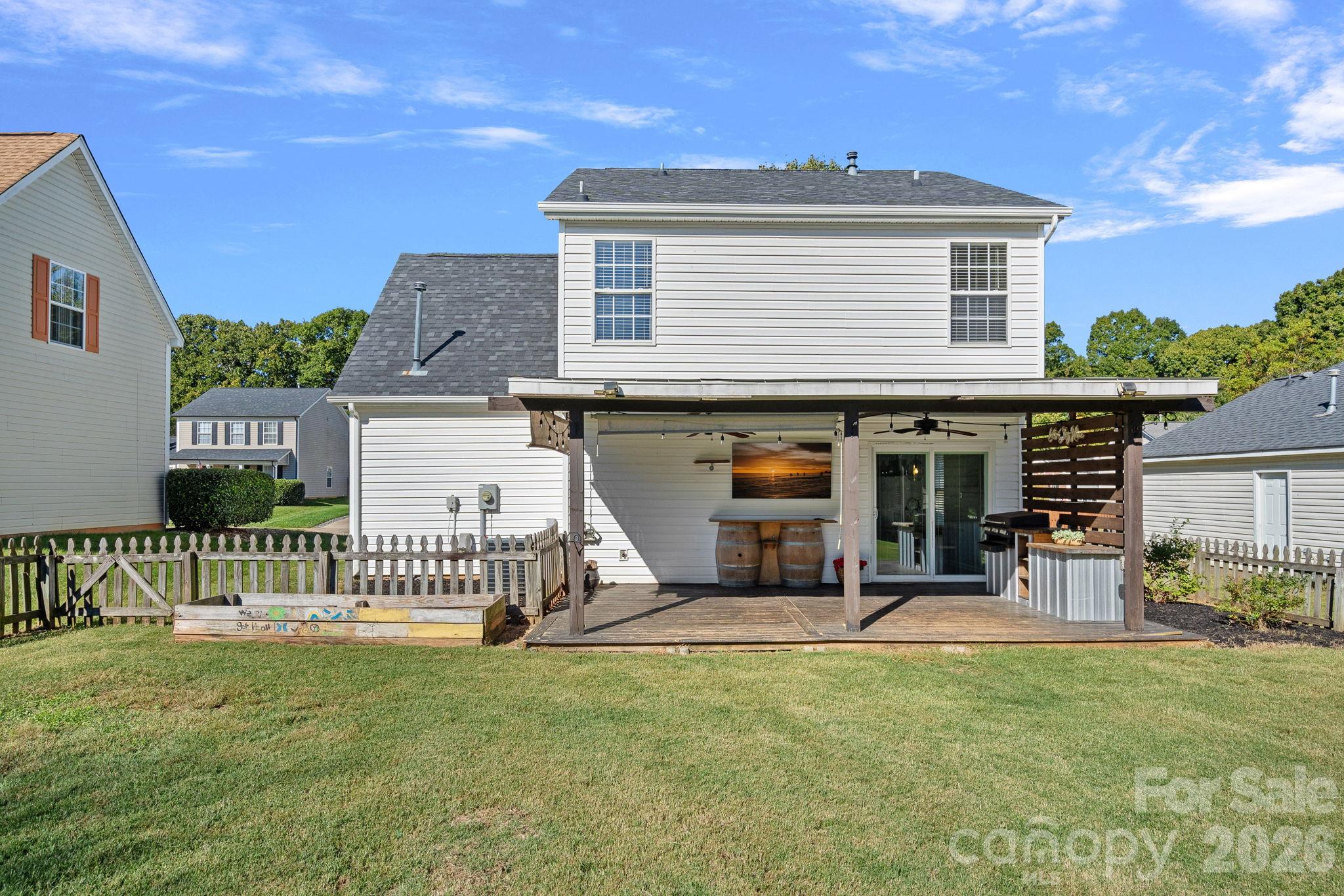 Backyard - 130 Camforth Drive, Mooresville
