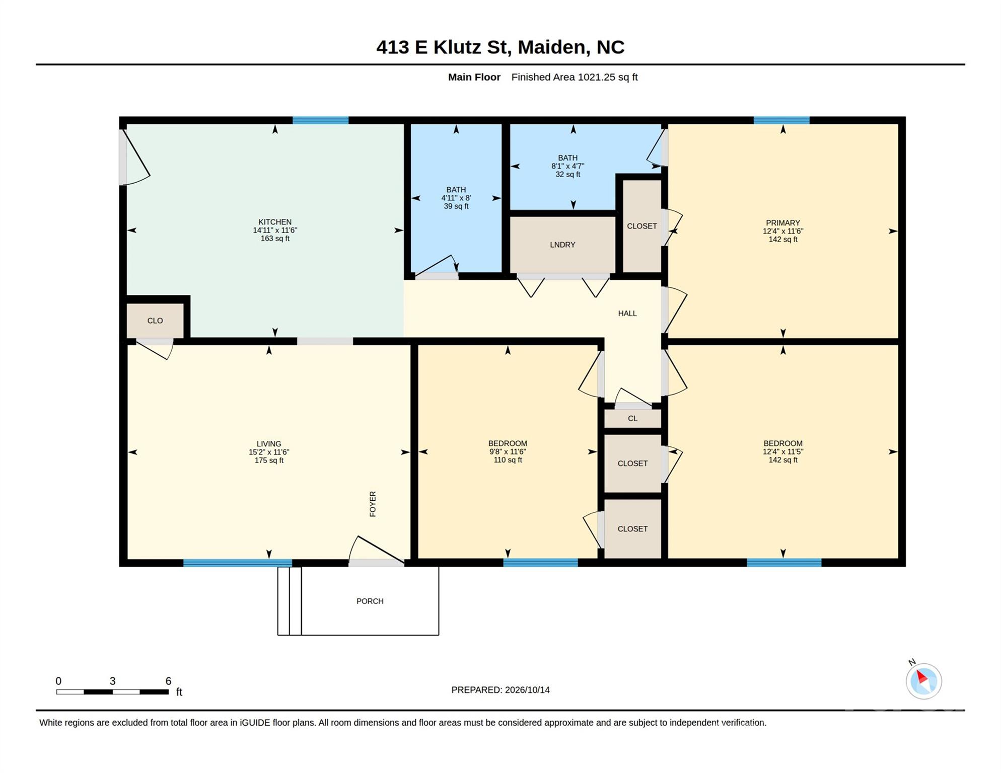 Single Family Residence at 413 E Klutz Street, Maiden, photo 38 of 38