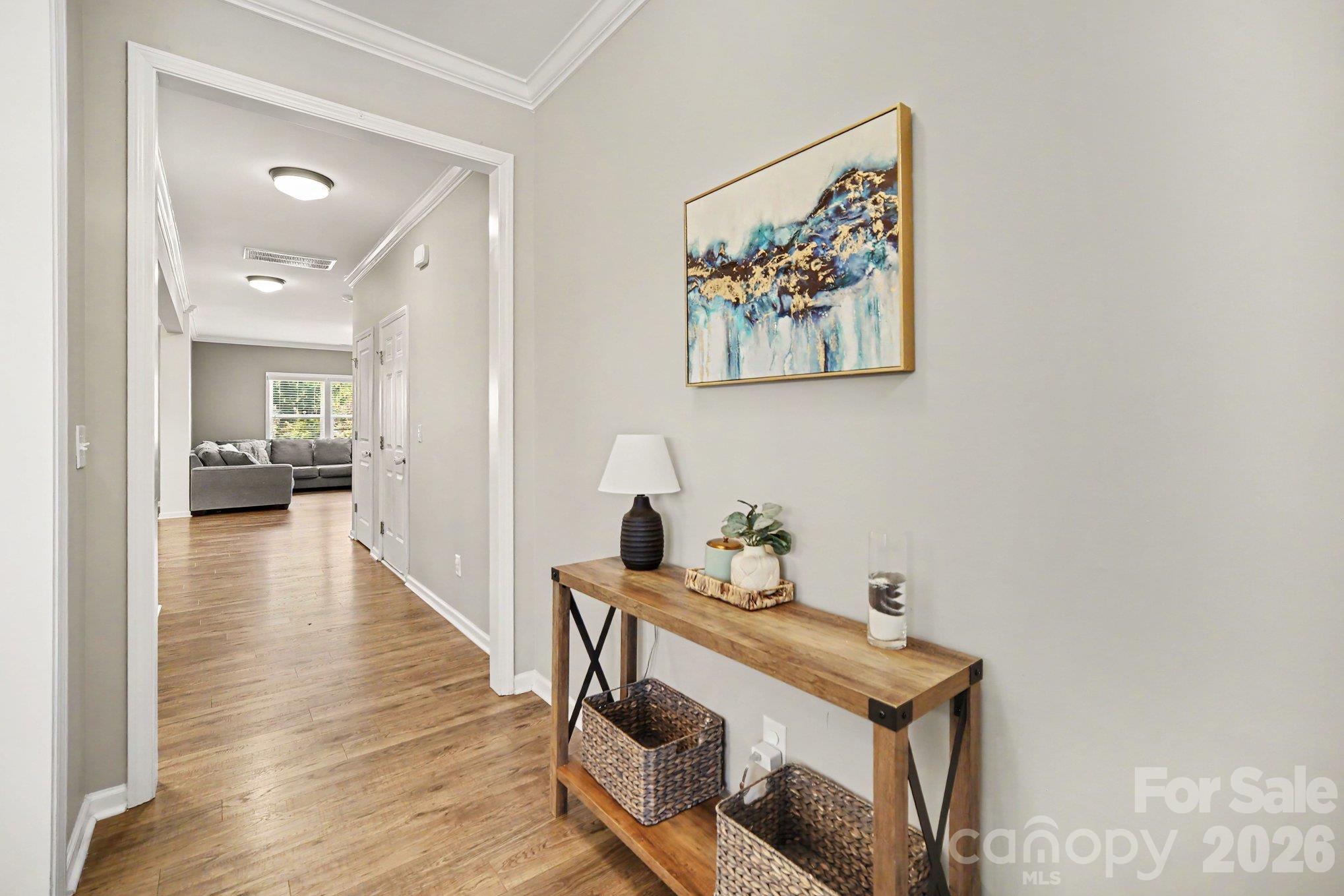 Entry hall - 4410 Huntley Glen Drive, Pineville