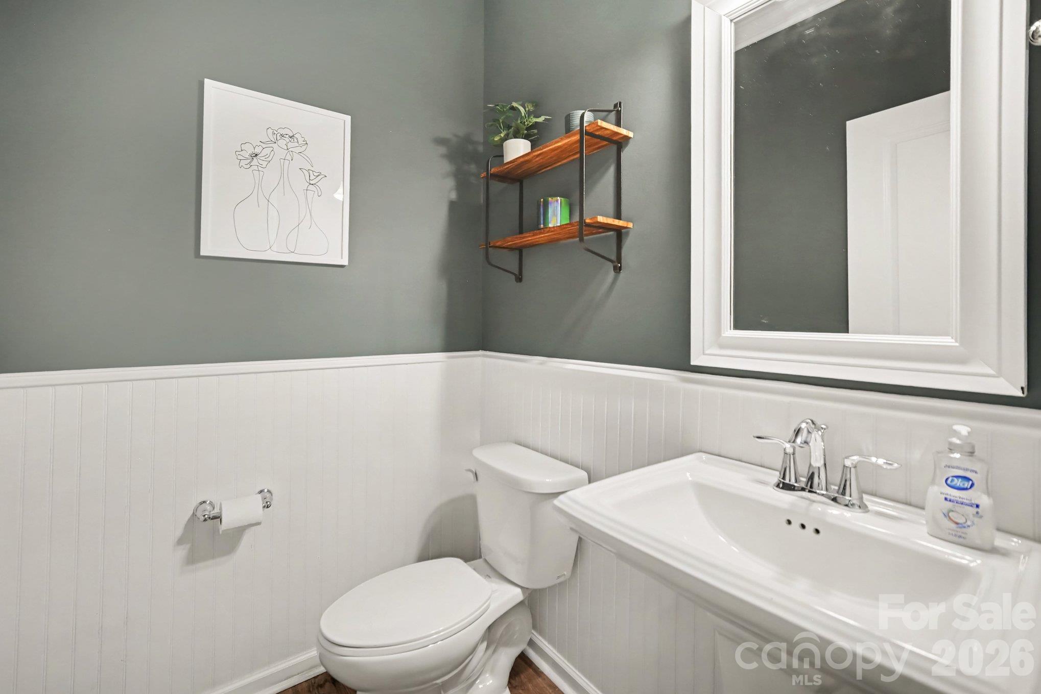 Half Bath on Main - 4410 Huntley Glen Drive, Pineville