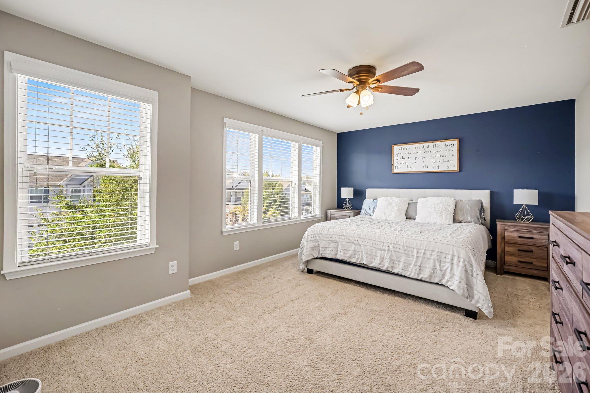 Primary Bedroom - 4410 Huntley Glen Drive, Pineville