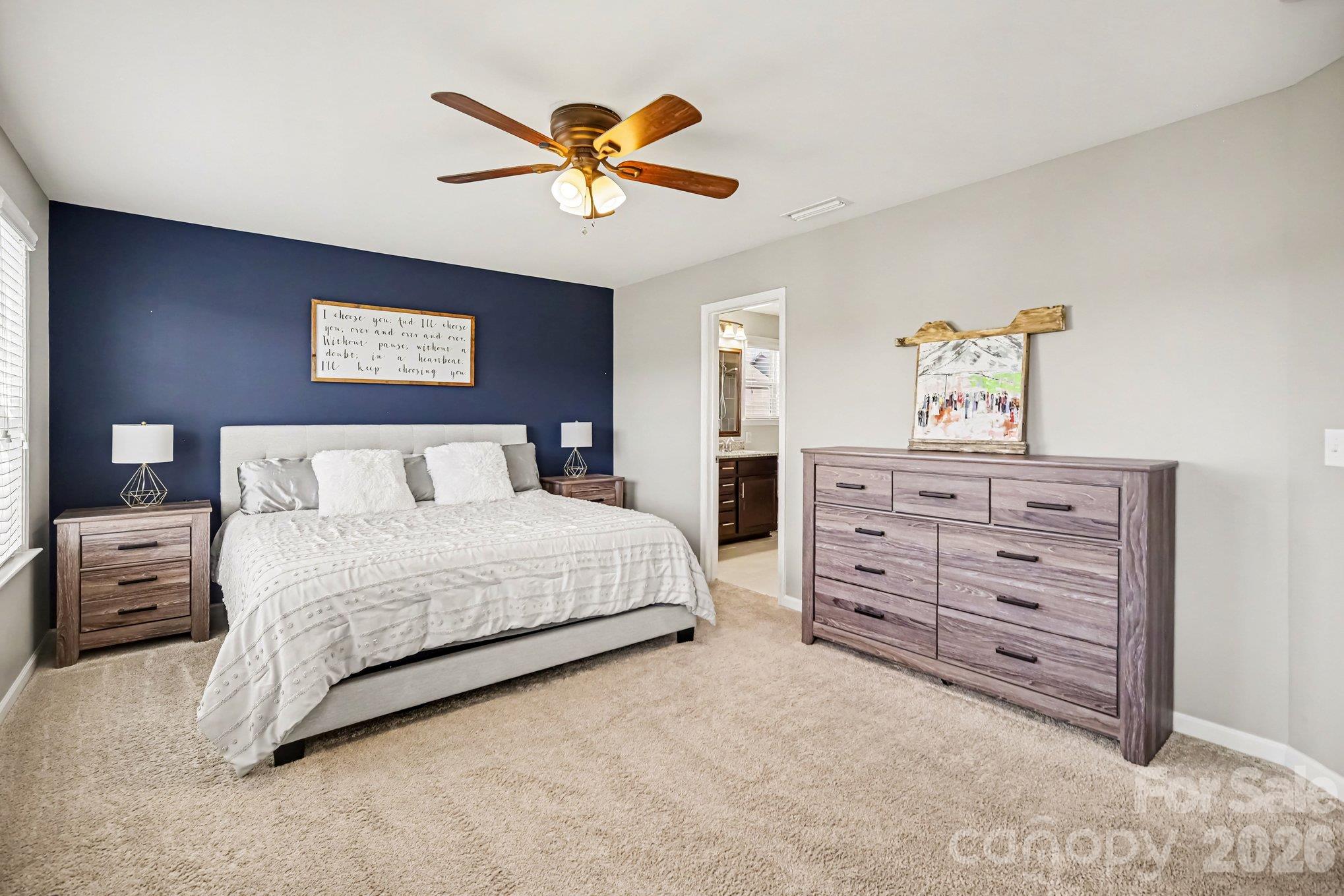 Primary Bedroom - 4410 Huntley Glen Drive, Pineville