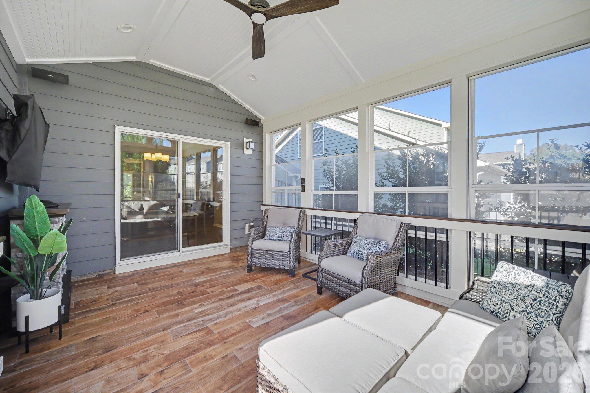 Screened Porch - 4410 Huntley Glen Drive, Pineville