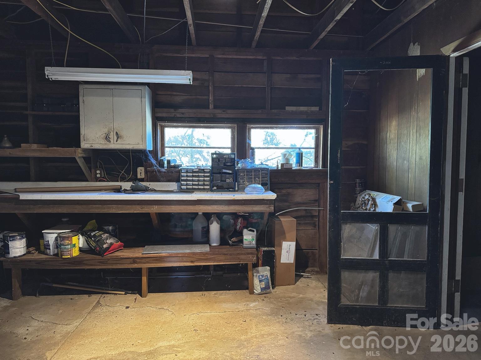 Workshop/Left entry of Breezeway - 683 McDaniel Road, Lake Lure