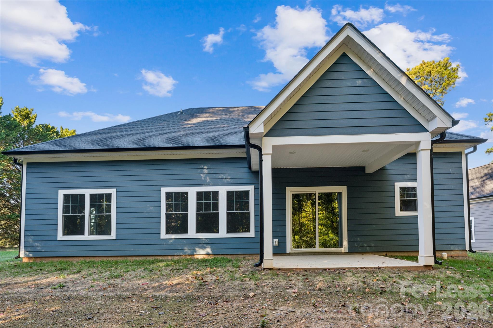 Exterior back - 11924 Crabapple Lane, Huntersville