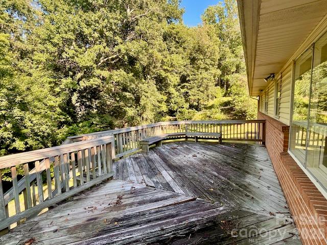 Back Deck - 14 Valle Vista Drive, Asheville