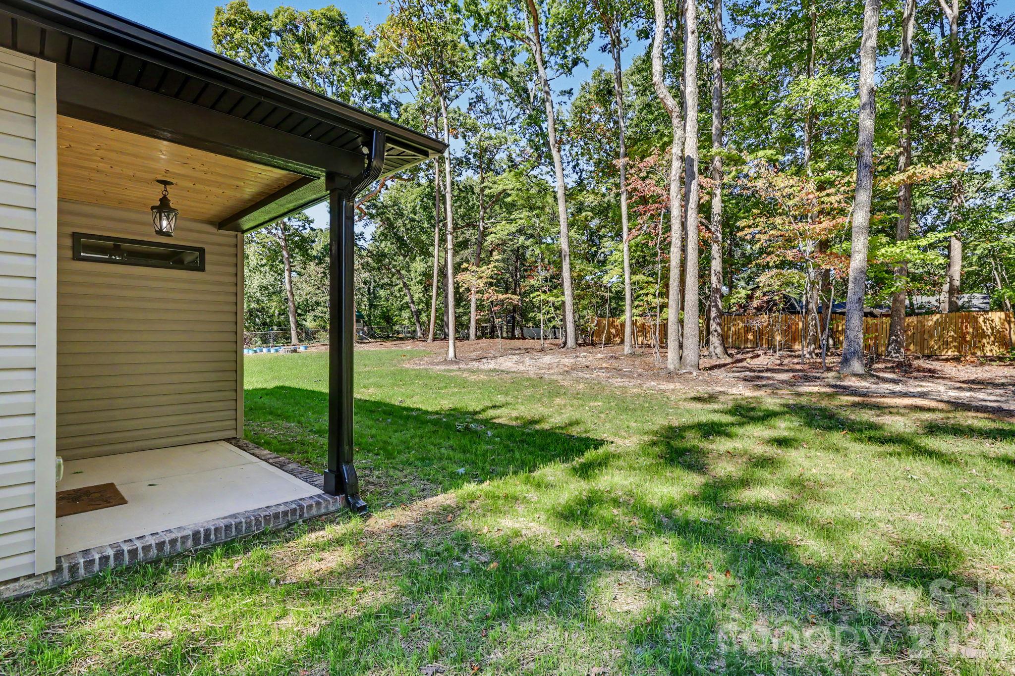 Backyard level - 2121 Woodhurst Lane, Albemarle