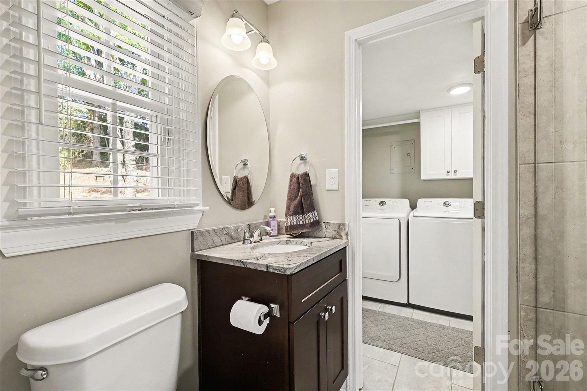 Lower Bathroom - 5621 Alanhurst Place, Charlotte