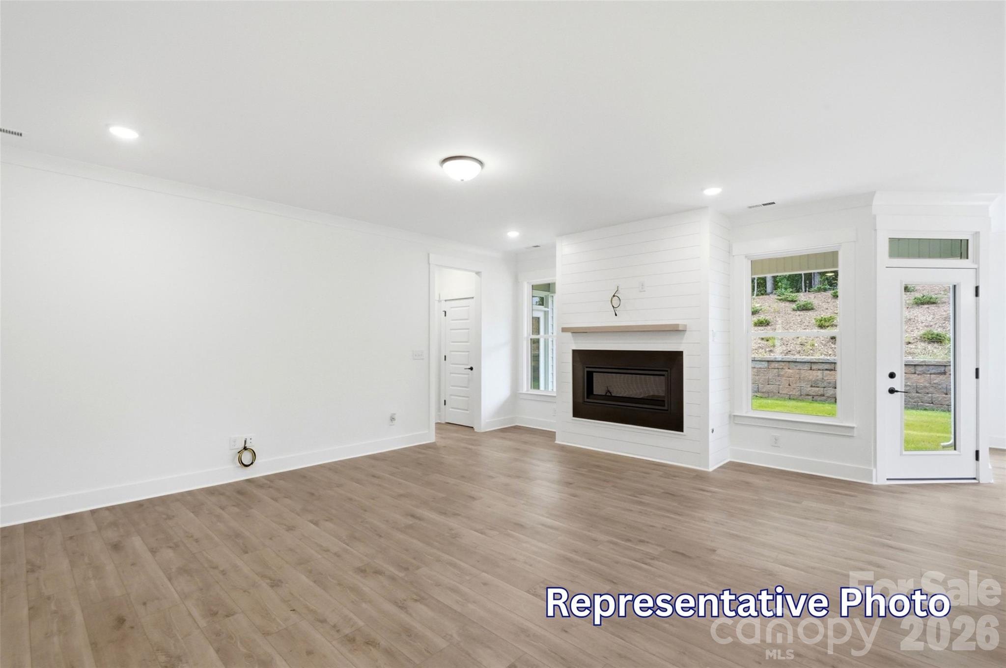 Family Room - 4500 Blue Mound Court, Stanley