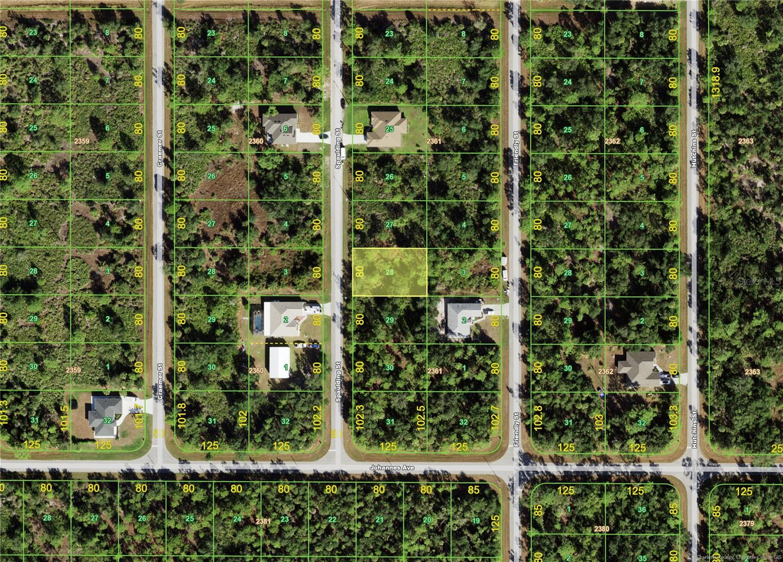 Land at 342 SPAULDING (LOT 28) ST, PORT CHARLOTTE, photo 2 of 3