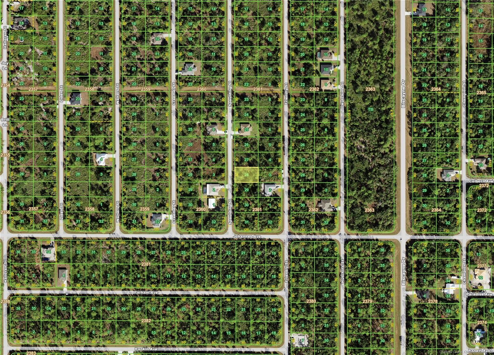 Land at 342 SPAULDING (LOT 28) ST, PORT CHARLOTTE, photo 3 of 3