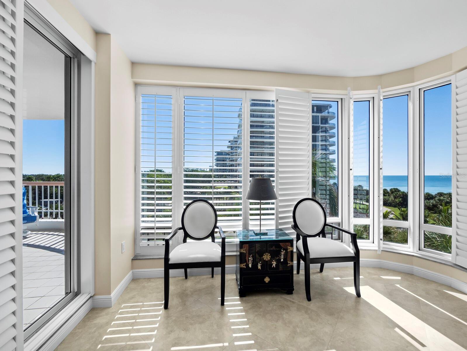 Primary suite with access to largest terrace - 455 LONGBOAT CLUB RD #402, LONGBOAT KEY