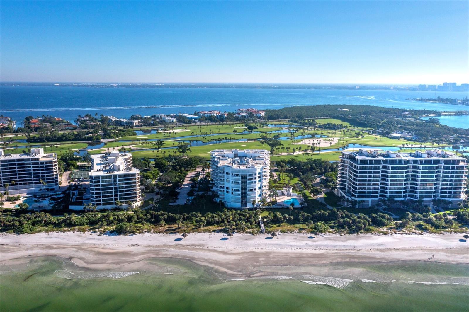 From the beach to the bay and the city of Sarasota beyond - 455 LONGBOAT CLUB RD #402, LONGBOAT KEY
