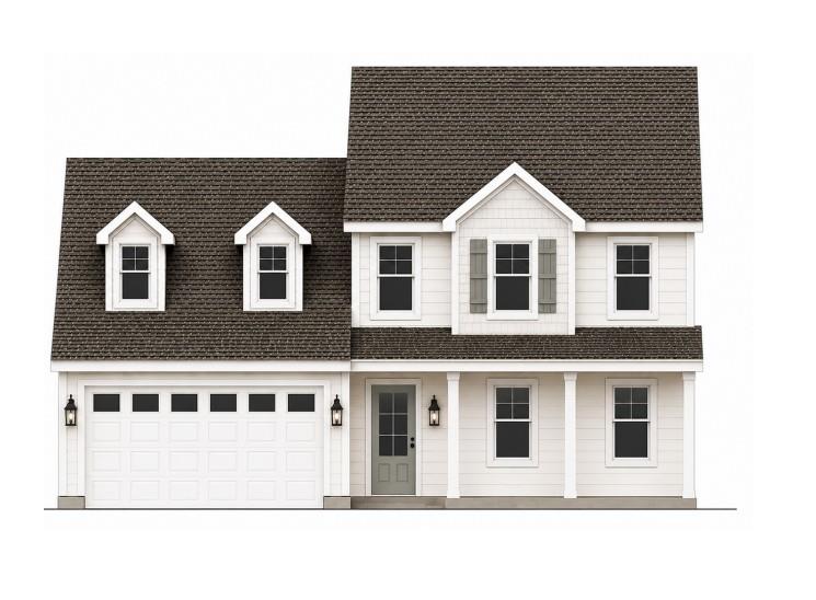 Digital Exterior Rendering - 4060 Eagle Chase Drive, Charlotte