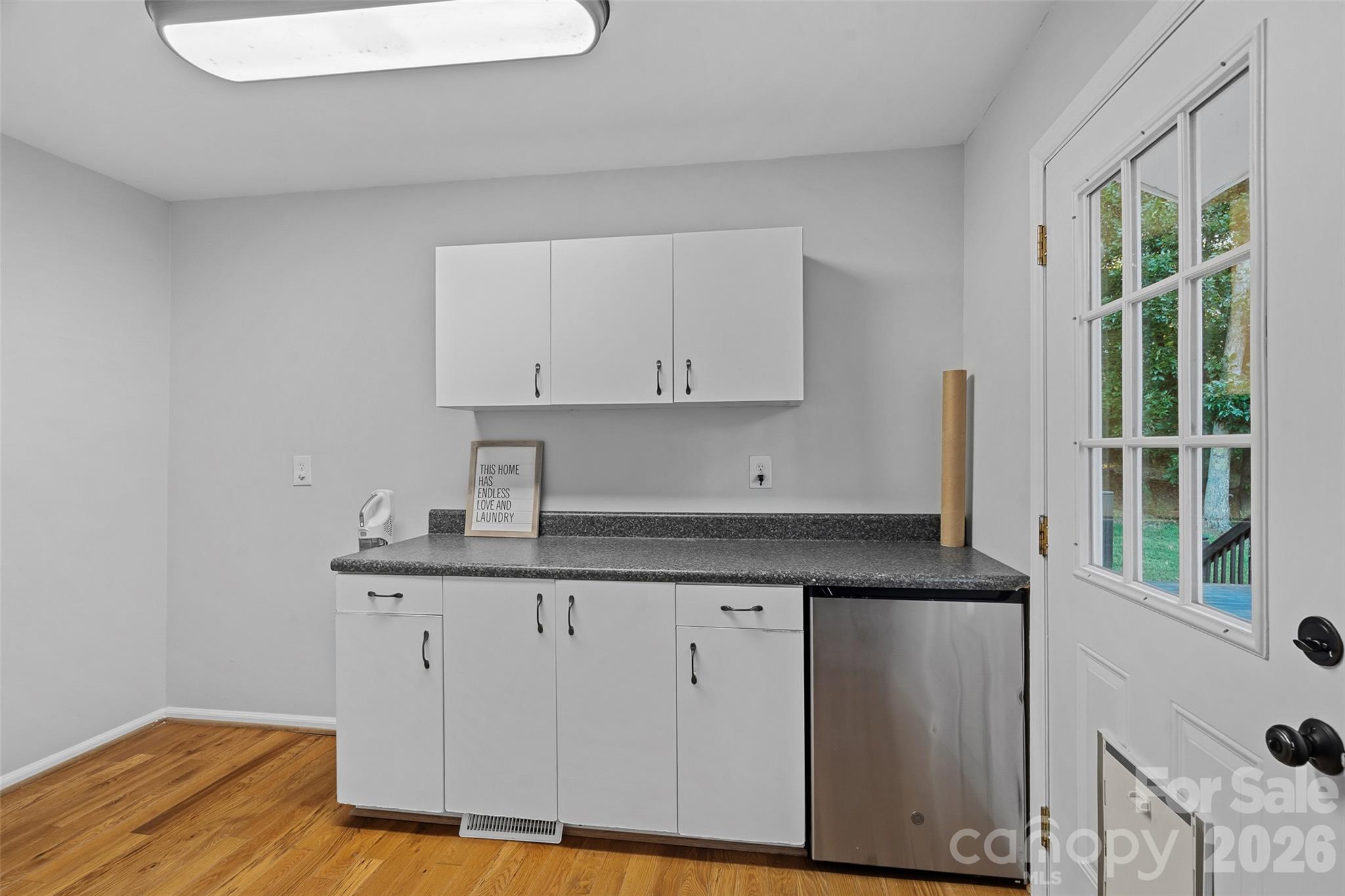 Laundry / Drop zone from backyard - 8609 Laurelwood Lane, Waxhaw