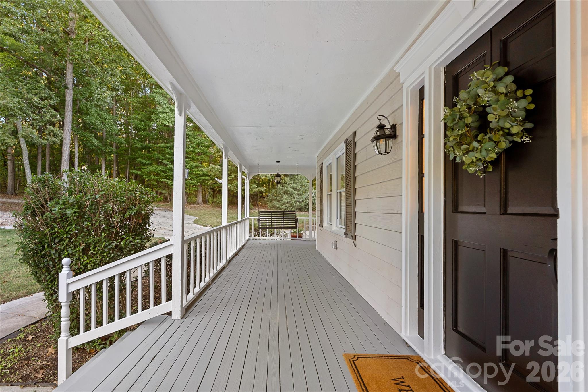 Front patio - 8609 Laurelwood Lane, Waxhaw