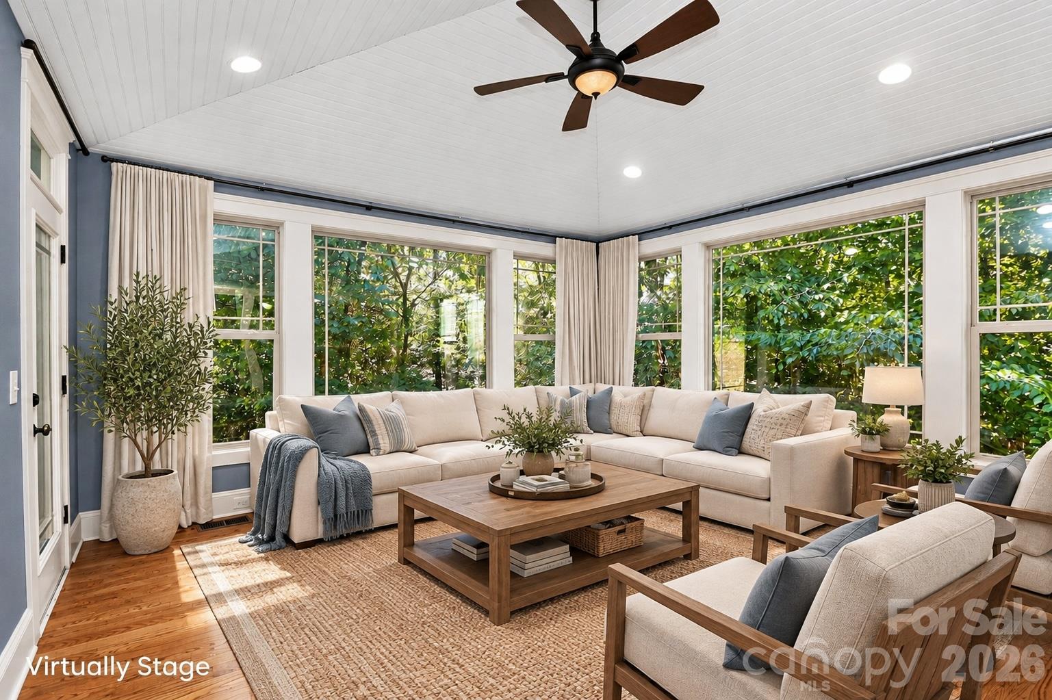 Virtual Staged - 4 Season Sunroom - 5141 Berkeley Park Court, Charlotte