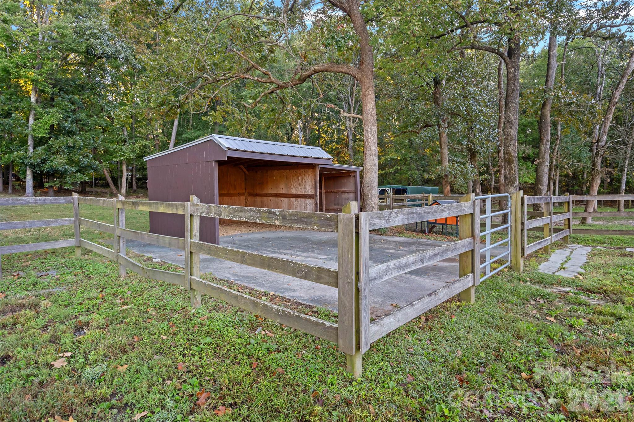 Hay barn and equipment storage - 8609 Laurelwood Lane, Waxhaw