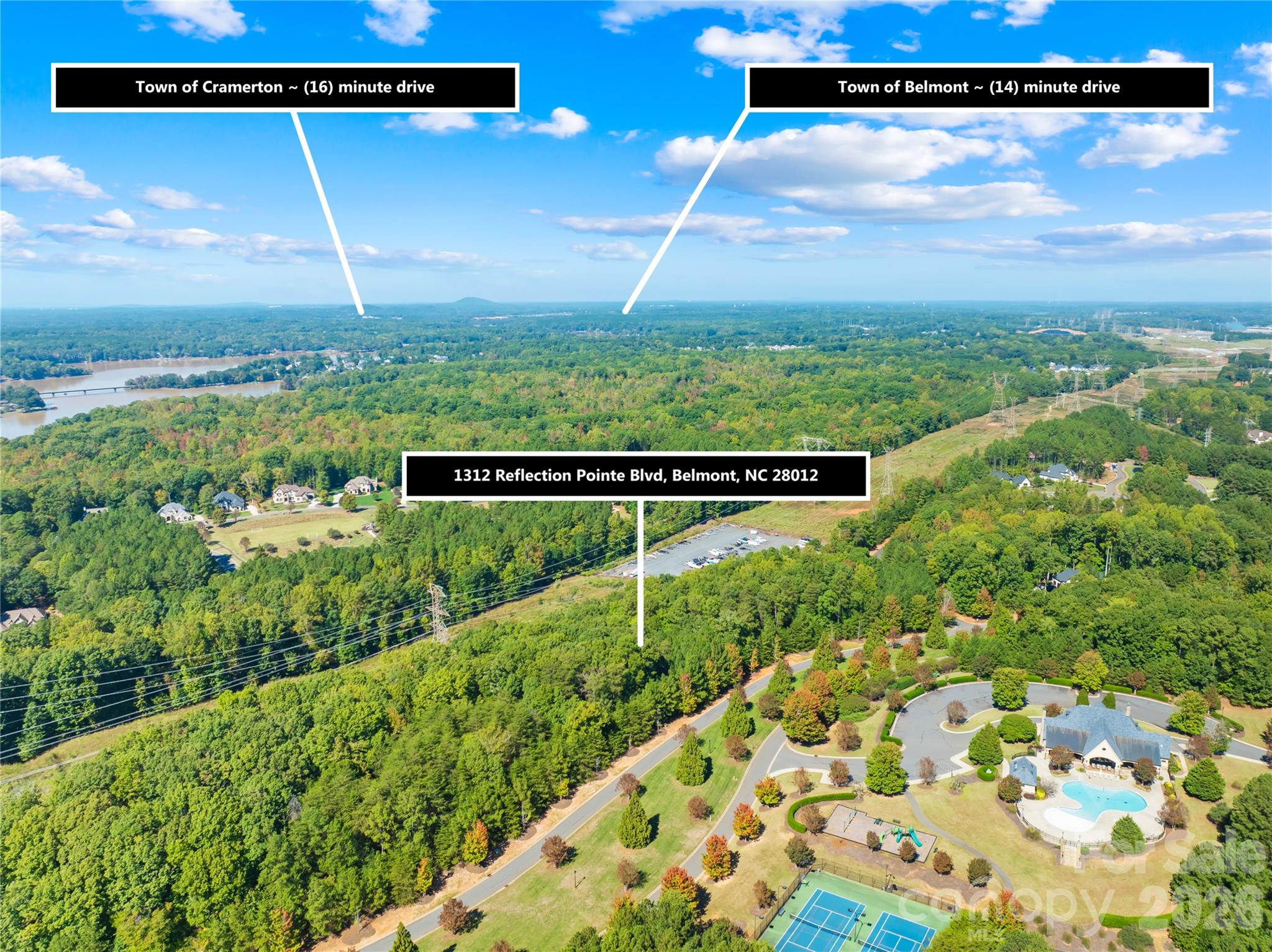Lot at 1312 Reflection Pointe Boulevard, Belmont, photo 24 of 33