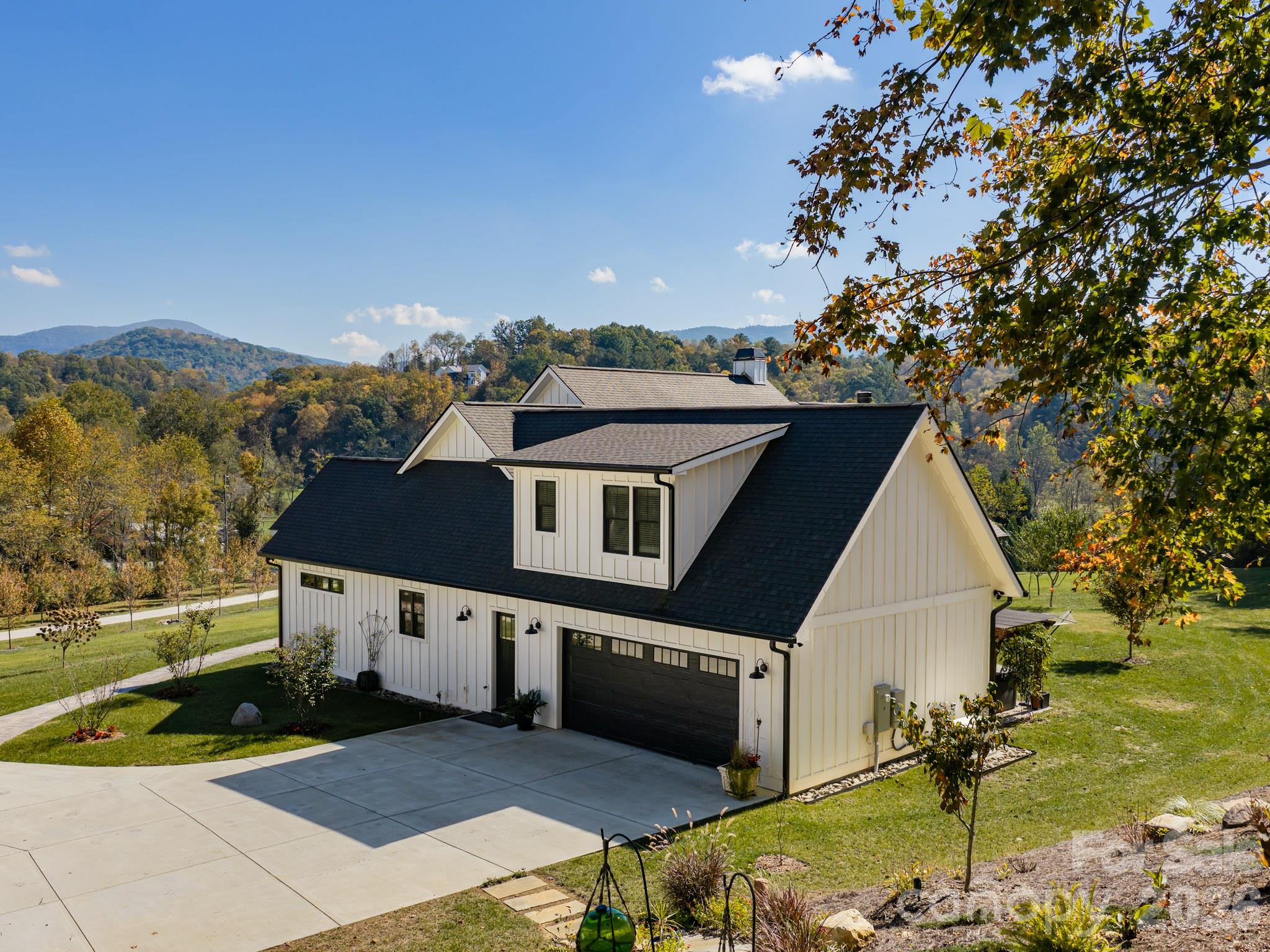 3 Car Garage with Finished Living Space Above - 2039 Cane Creek Road, Fletcher
