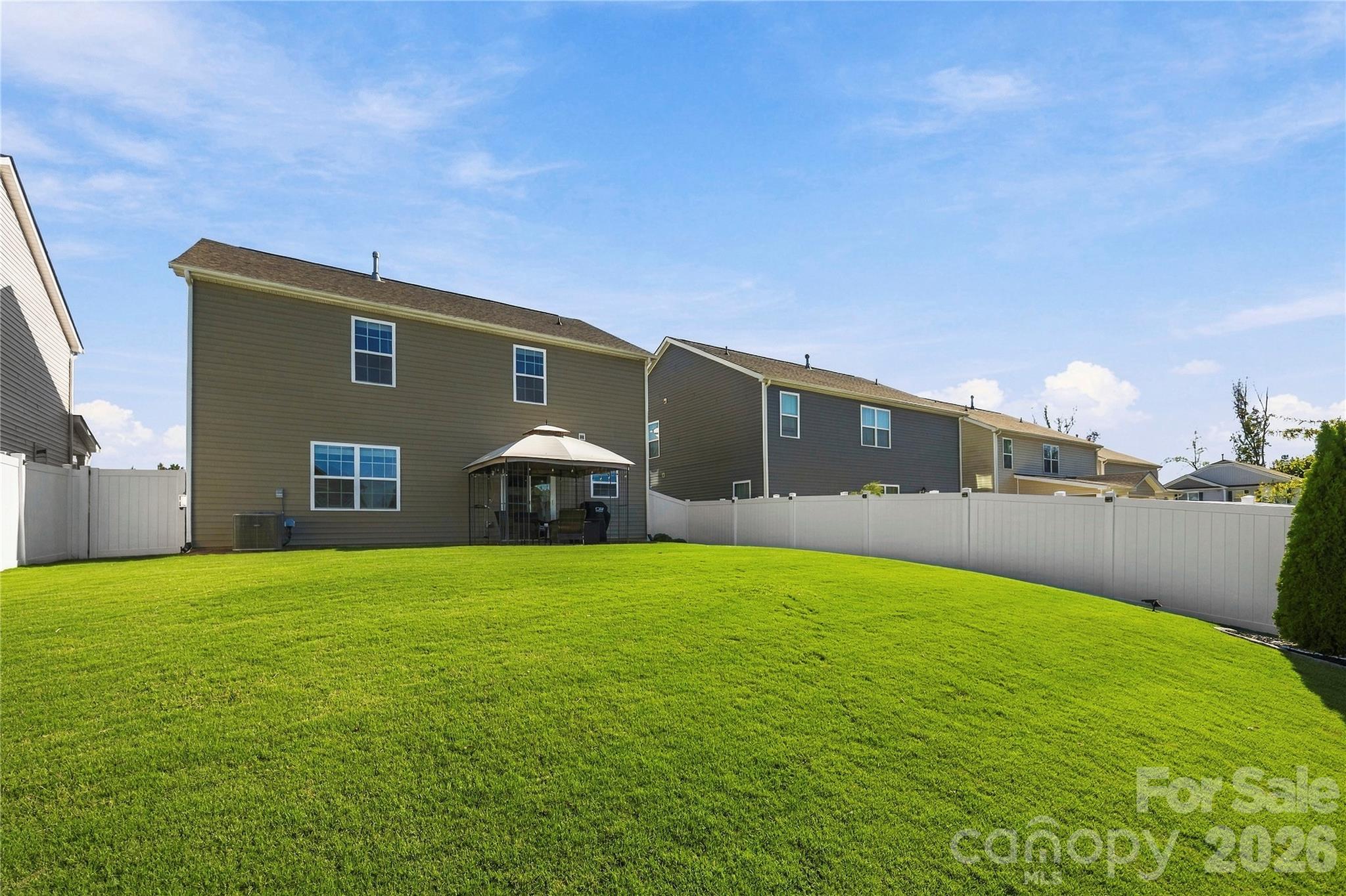Enjoy a lush yard all season long with underground sprinkler system. - 9022 Poquoson Drive, Gastonia