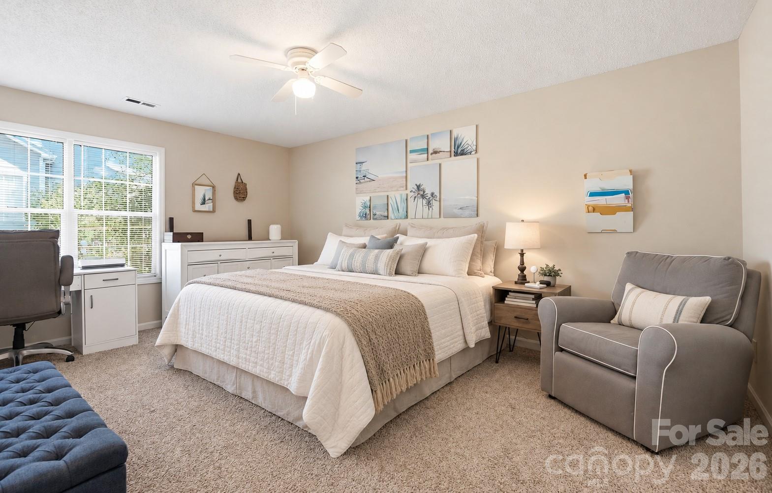 Primary Bedroom Suite - (AI used for Bedspread) - 2116 Gambrel Way, Monroe