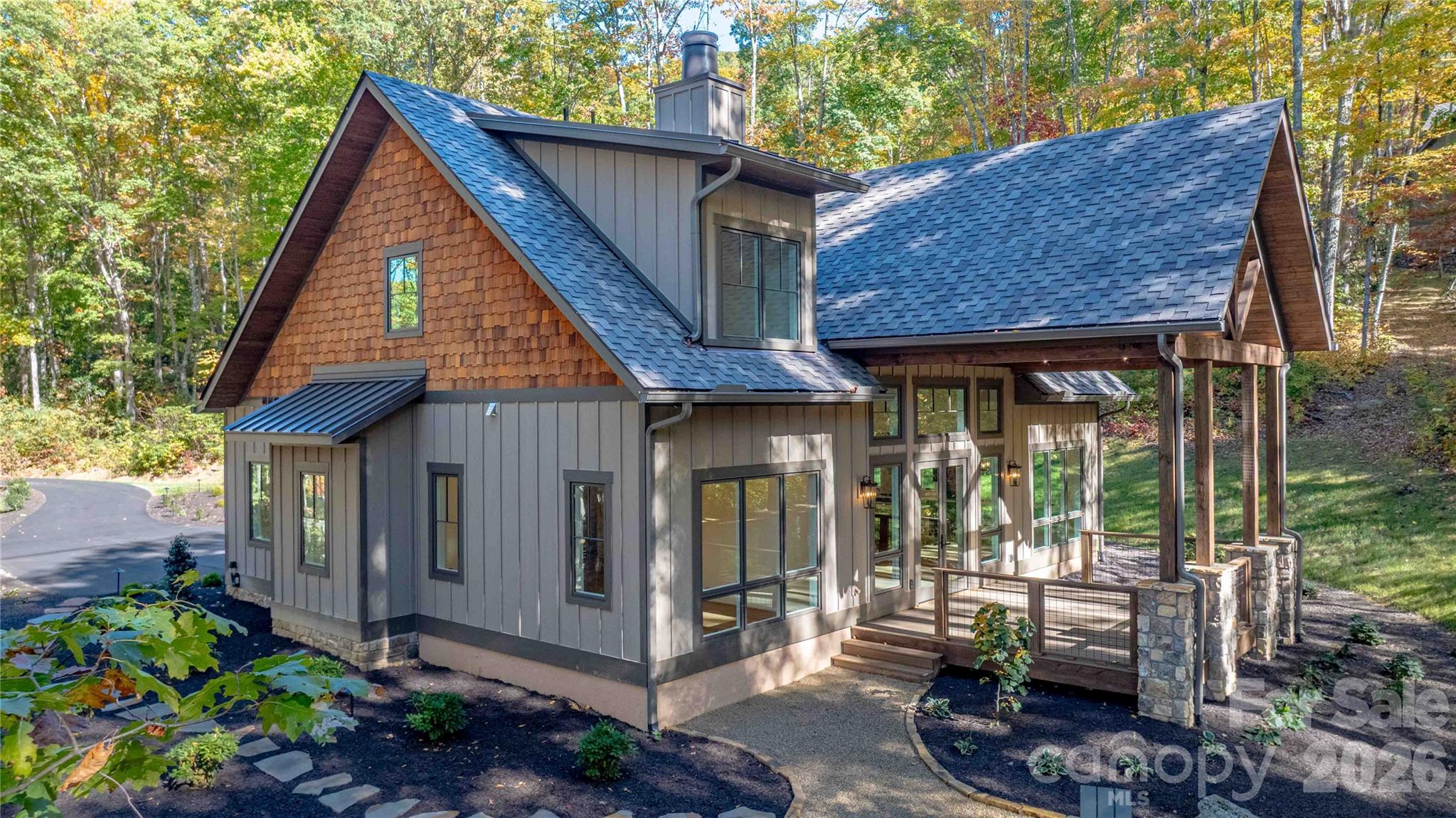 Exterior Side - 676 Arlington Road, Waynesville