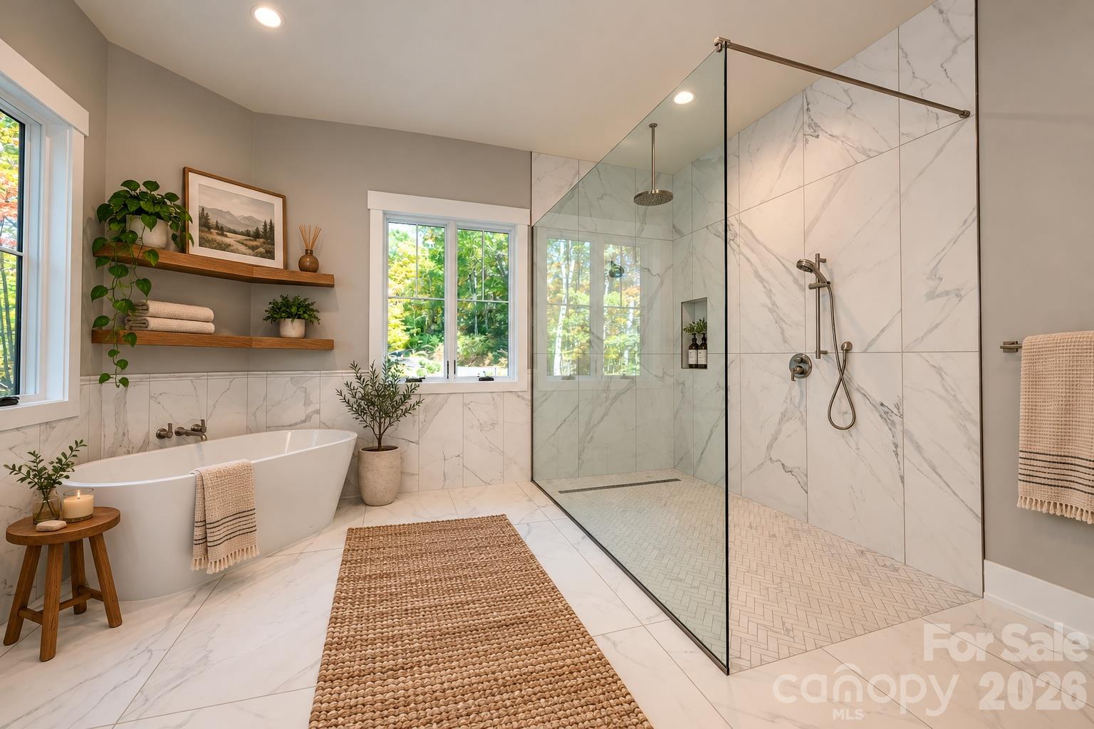 Primary Bath - 676 Arlington Road, Waynesville
