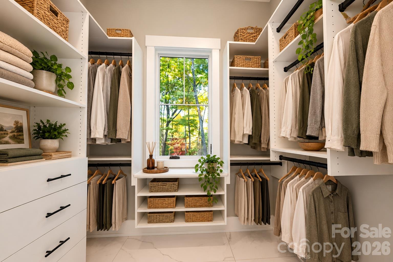 Primary Closet - 676 Arlington Road, Waynesville