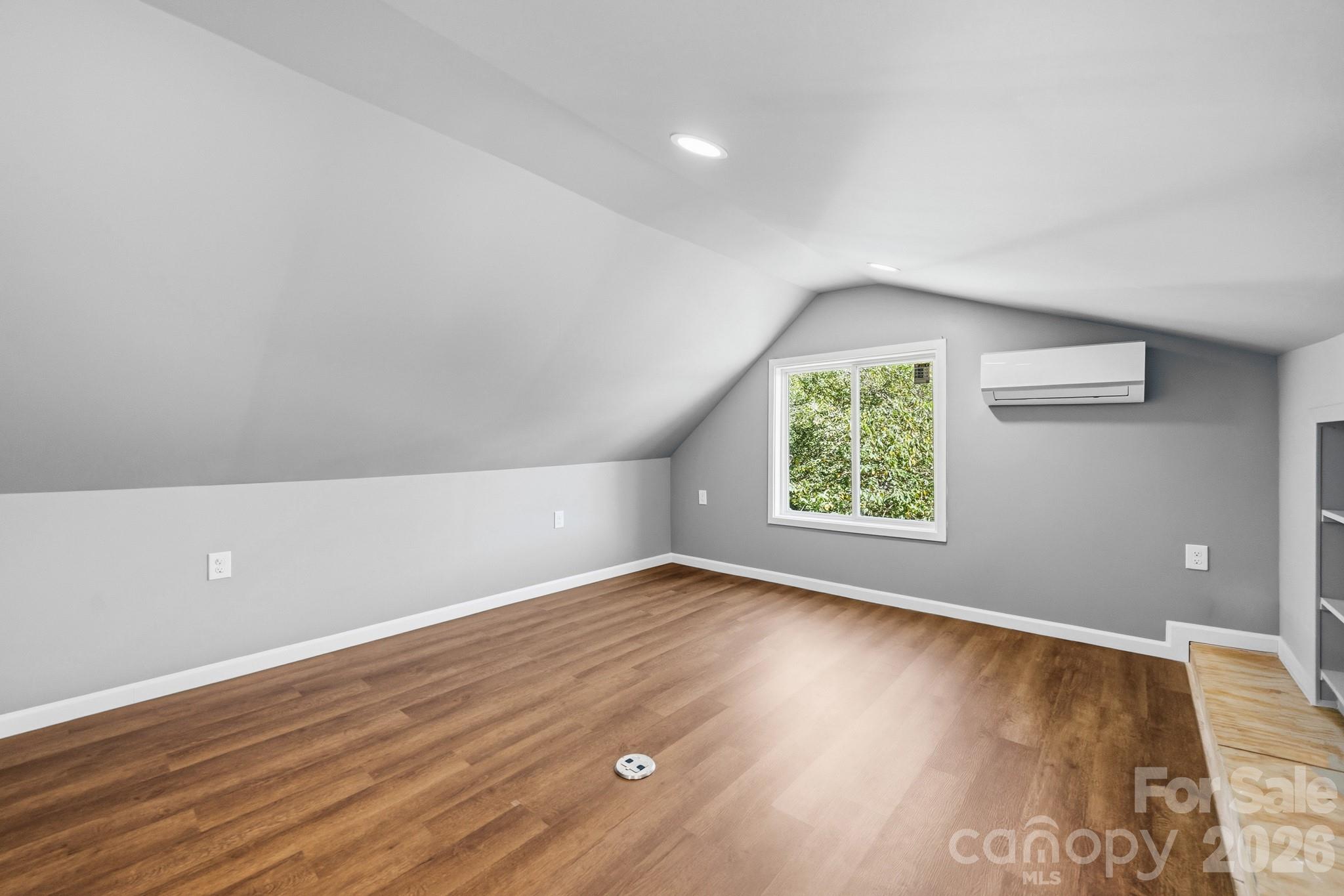 Finished attic with split unit - 40 11th Street, Belmont