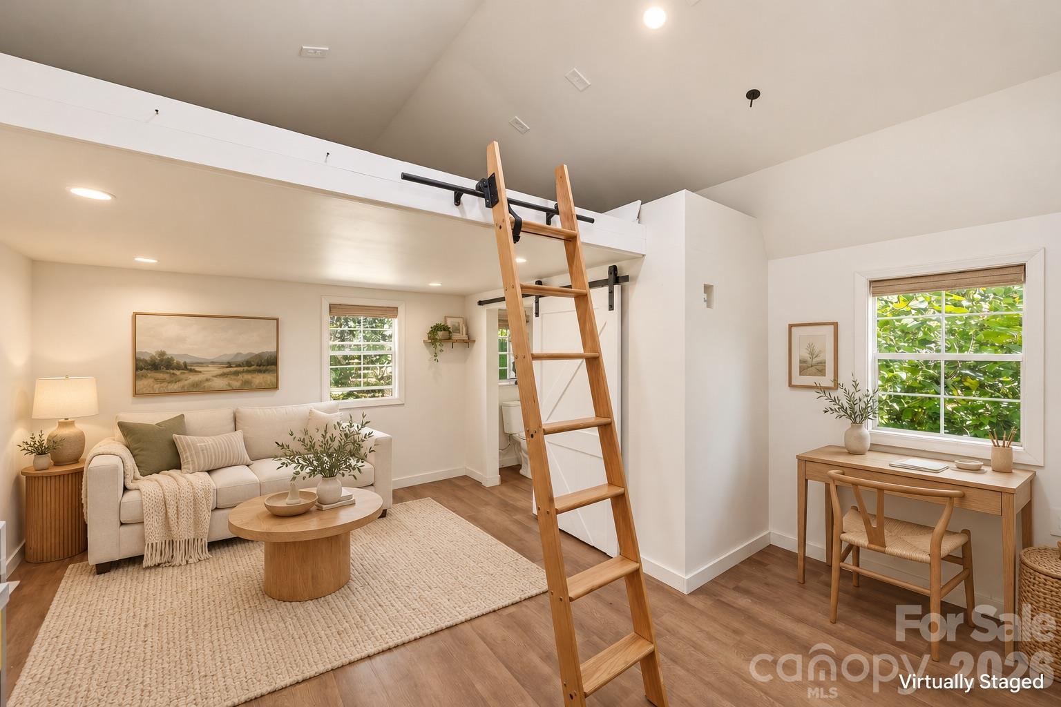 Detached guest suite staged - 40 11th Street, Belmont