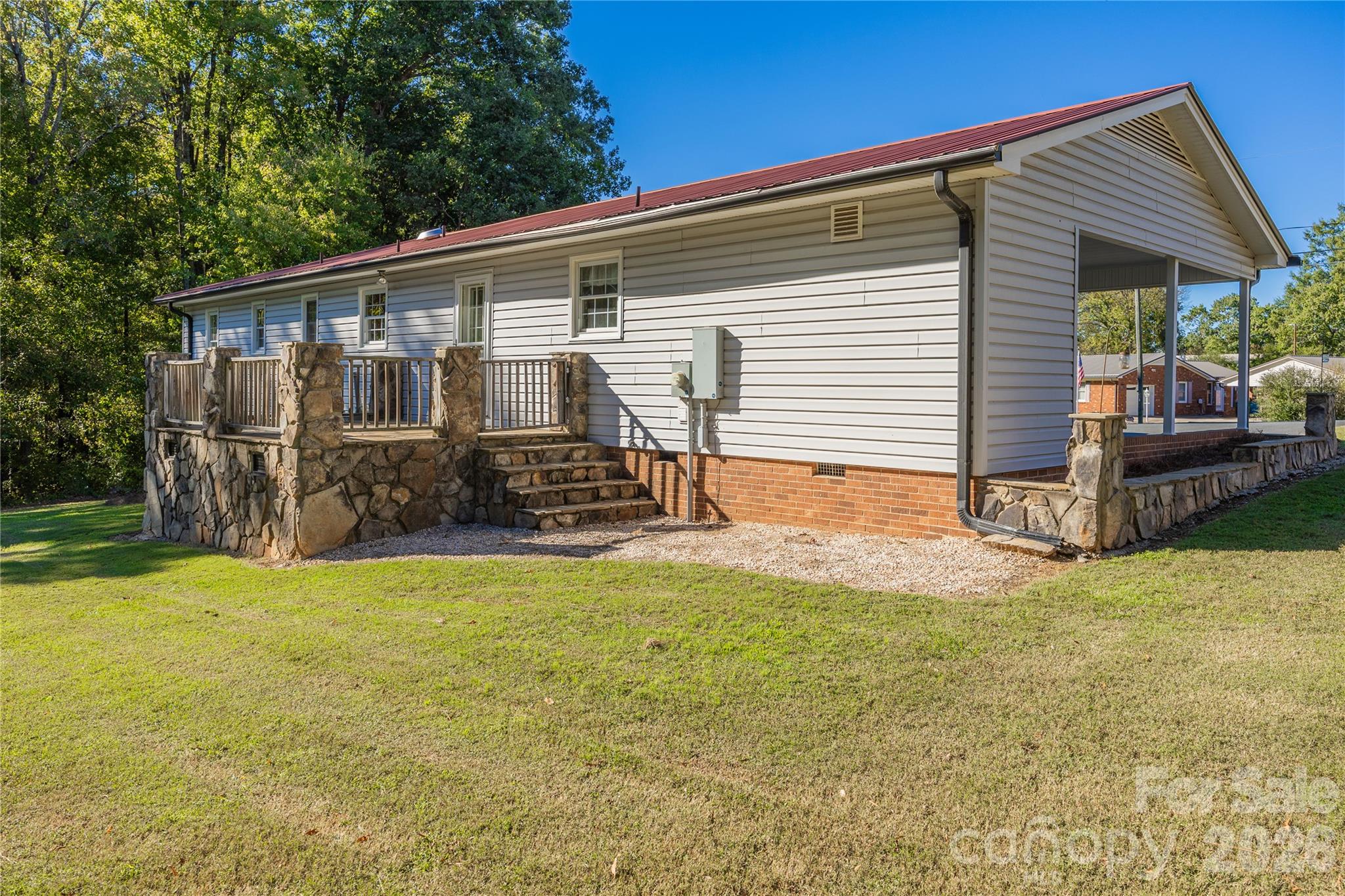 Back of house - 149 Seeley Drive, Denton