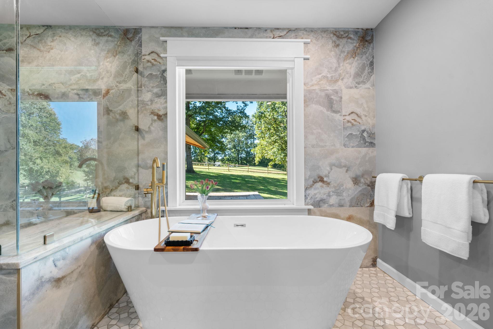 Primary Bathroom - 4024 Wandering Lane, Hickory