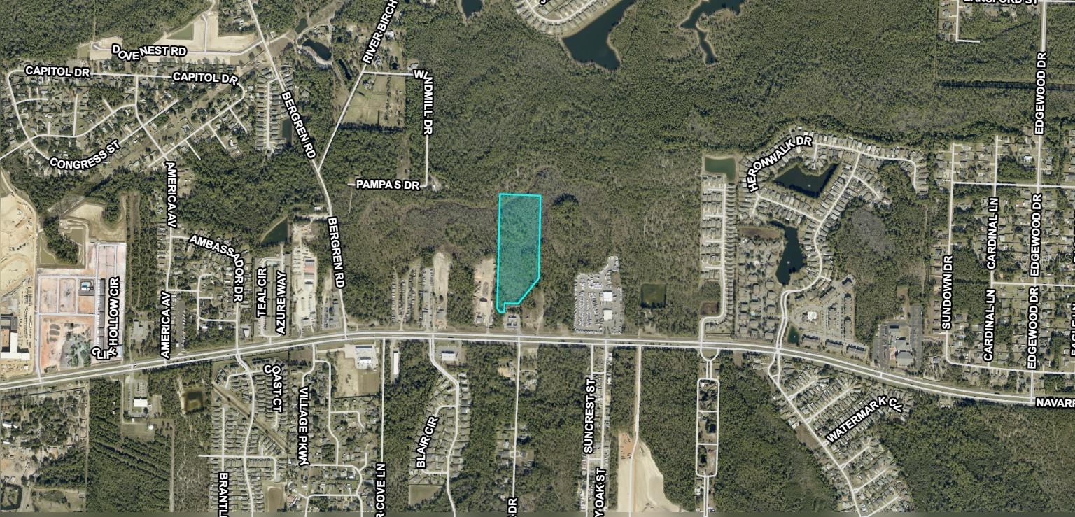 Land at 21-2S-27-0000-00801-0000 INACCESSIBLE TRAK, GULF BREEZE, photo 2 of 3