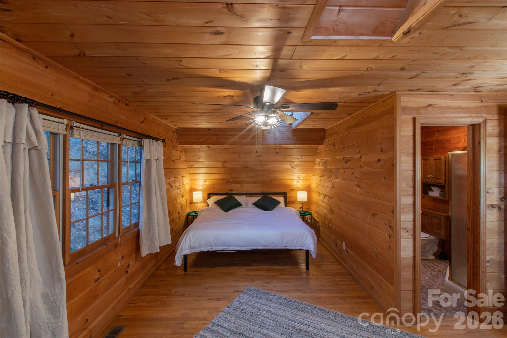 Primary Bedroom Angle 2 - 2311 Old Mountain Road, Mars Hill