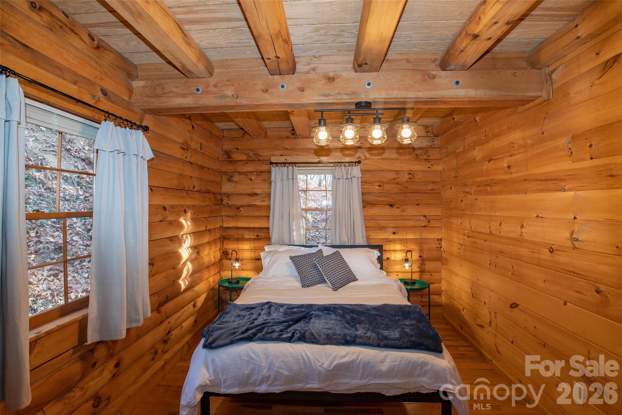 Main Floor Bedroom - 2311 Old Mountain Road, Mars Hill