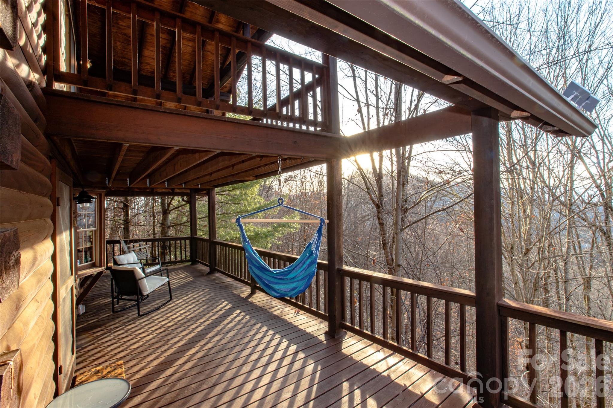 Lower Deck 2nd Angle - 2311 Old Mountain Road, Mars Hill
