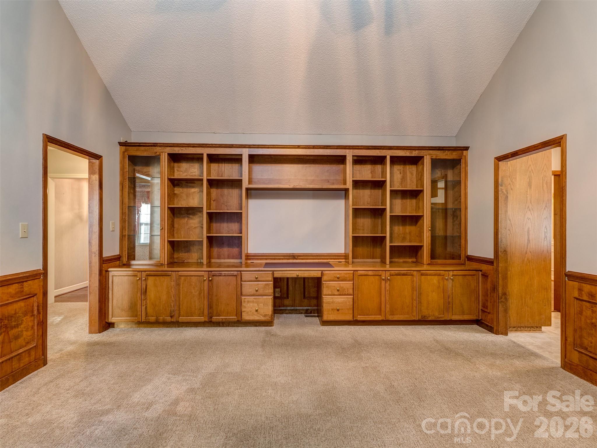 Great Room Built-in's - 7301 Lee Rea Road, Charlotte