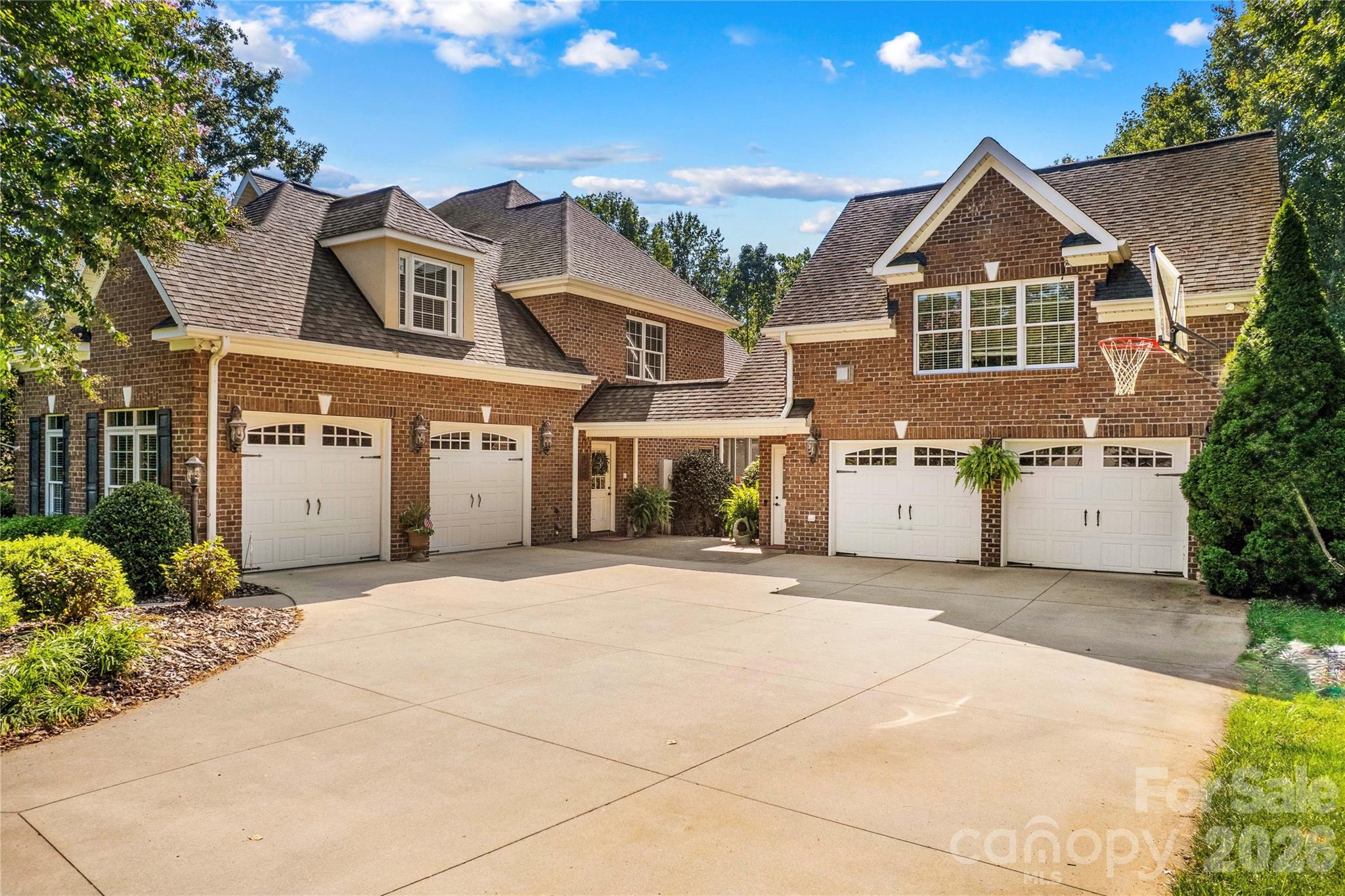 Two-car attached garage and two-car detached garage - 220 Cedar Lake Drive, Statesville