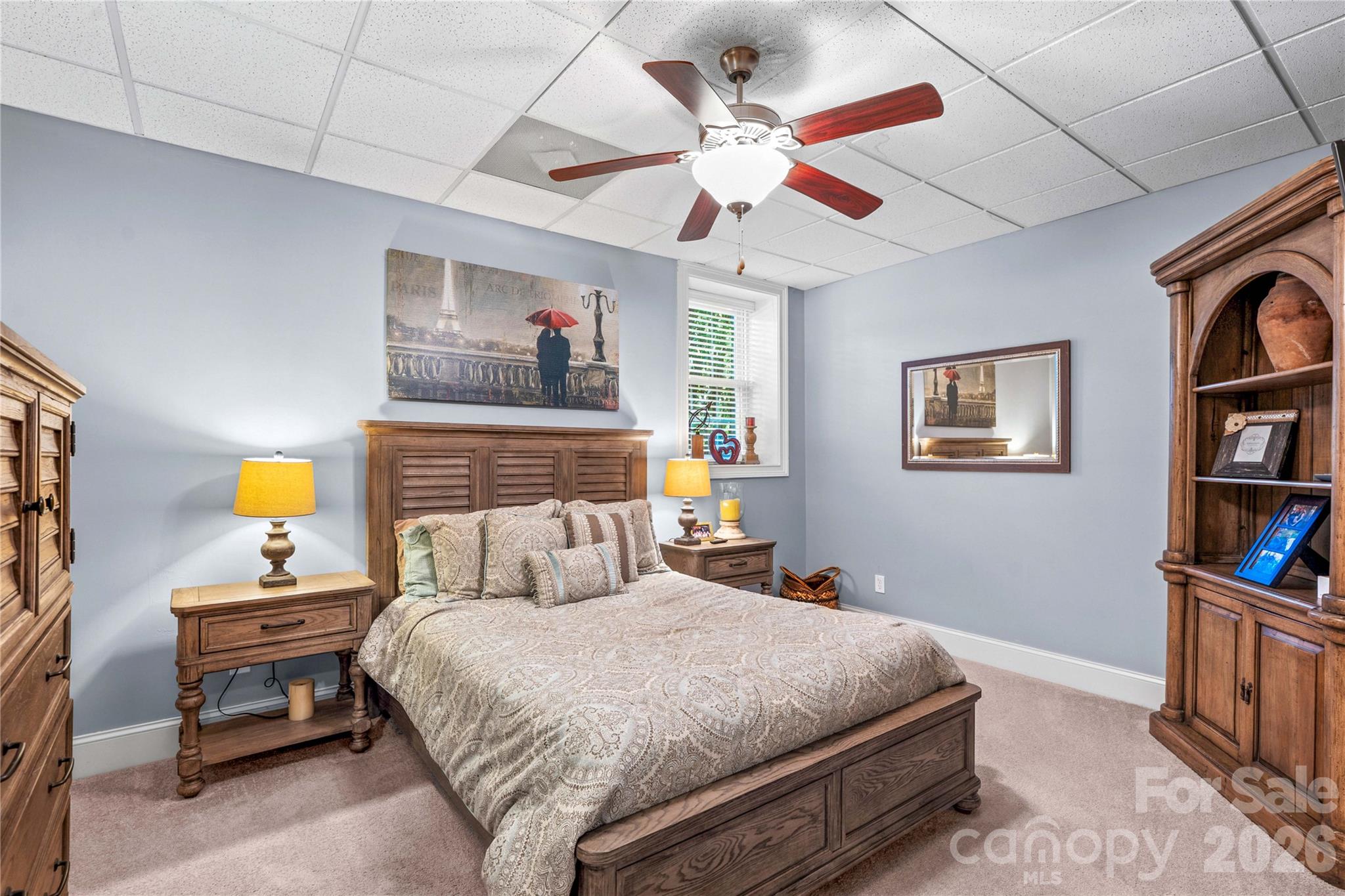 Lower level bedroom - 220 Cedar Lake Drive, Statesville