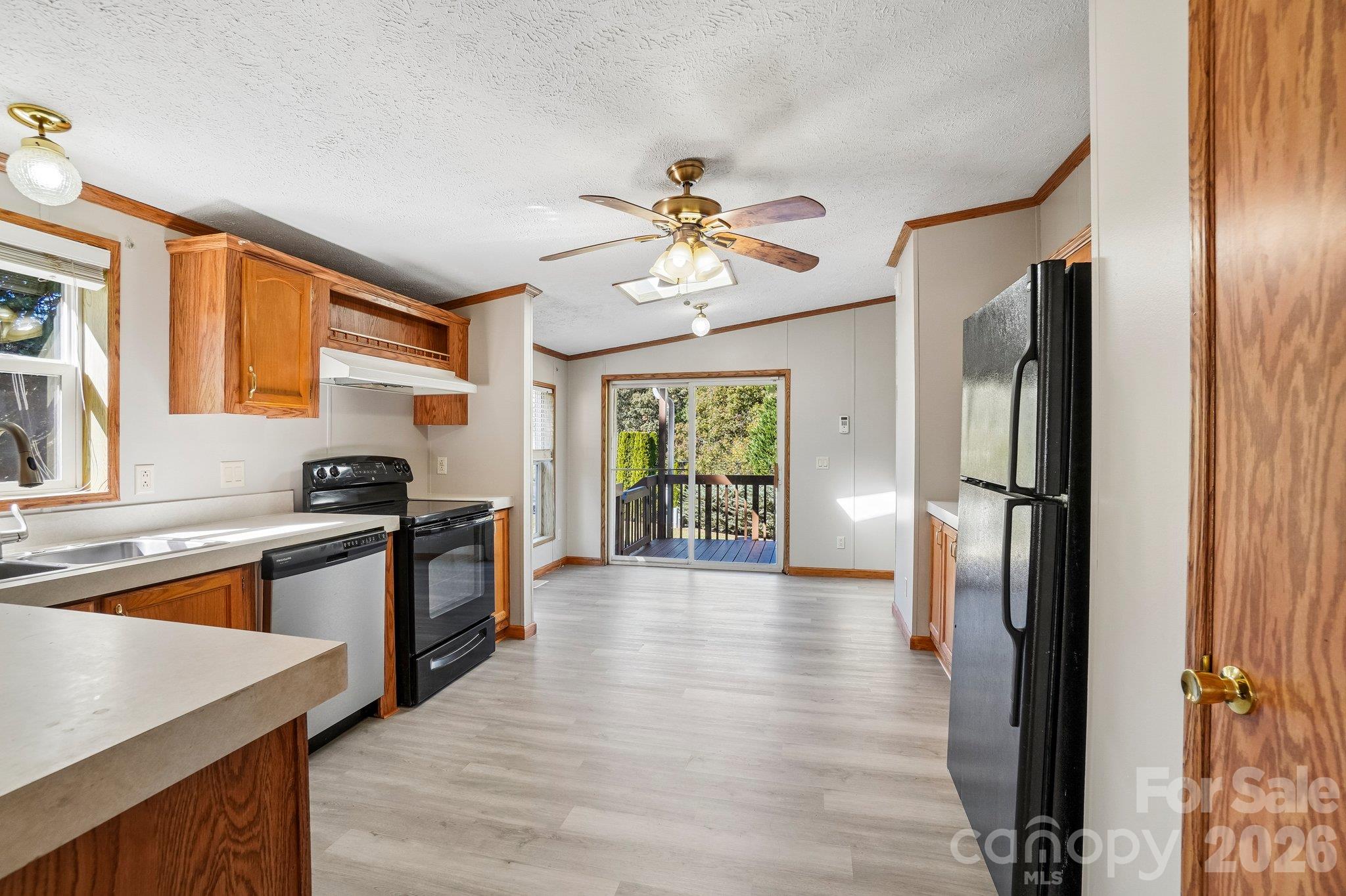 enter the long kitchen. - 202 Banyan Road, Candler