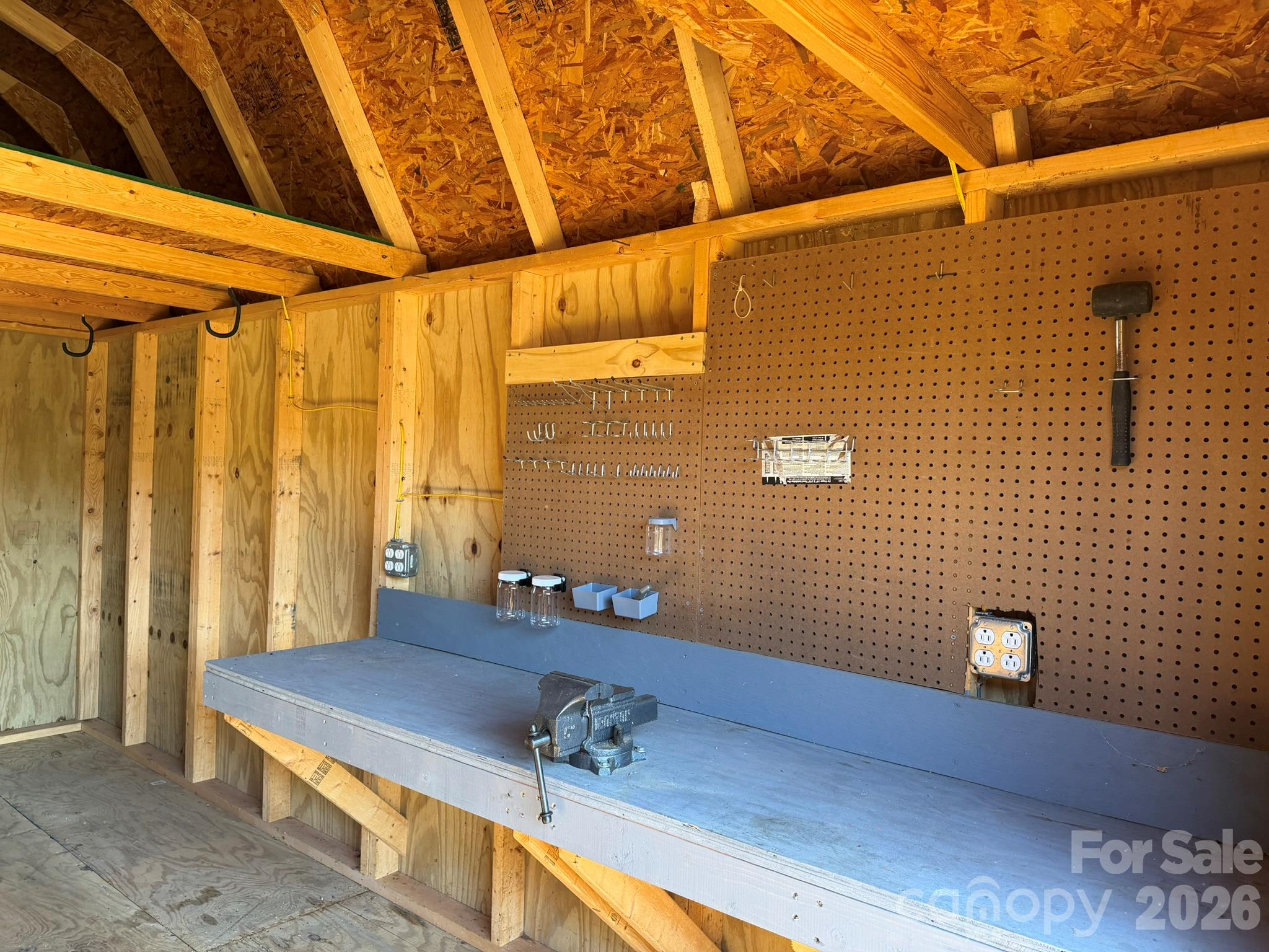 So, you still have plenty of space for a workshop. - 202 Banyan Road, Candler