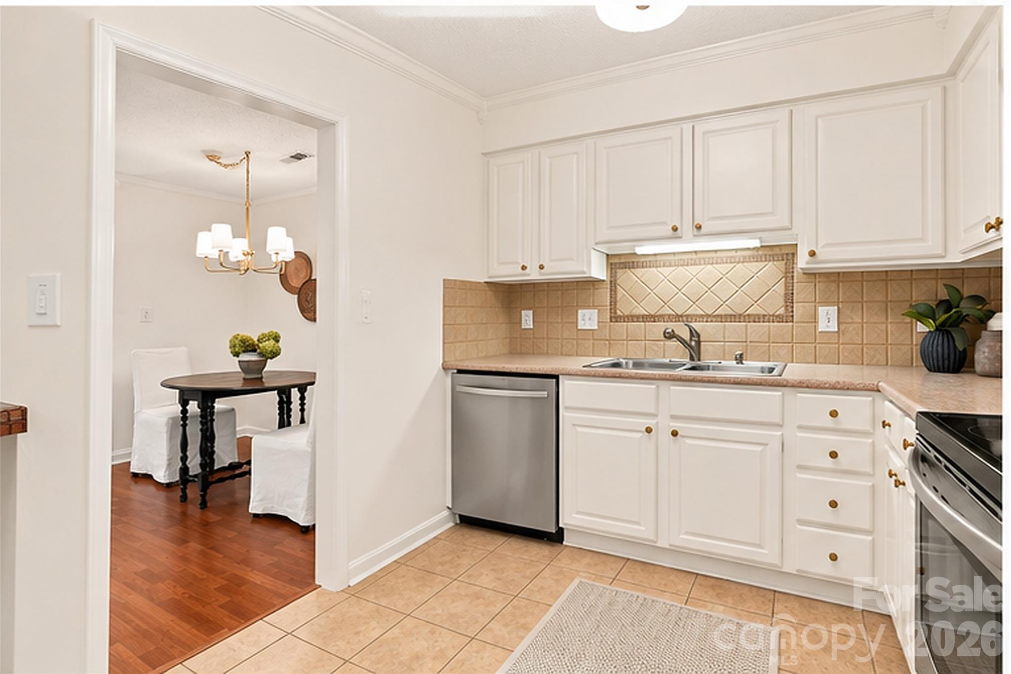 Freshly painted kitchen - 1051 Churchill Downs Court, Charlotte