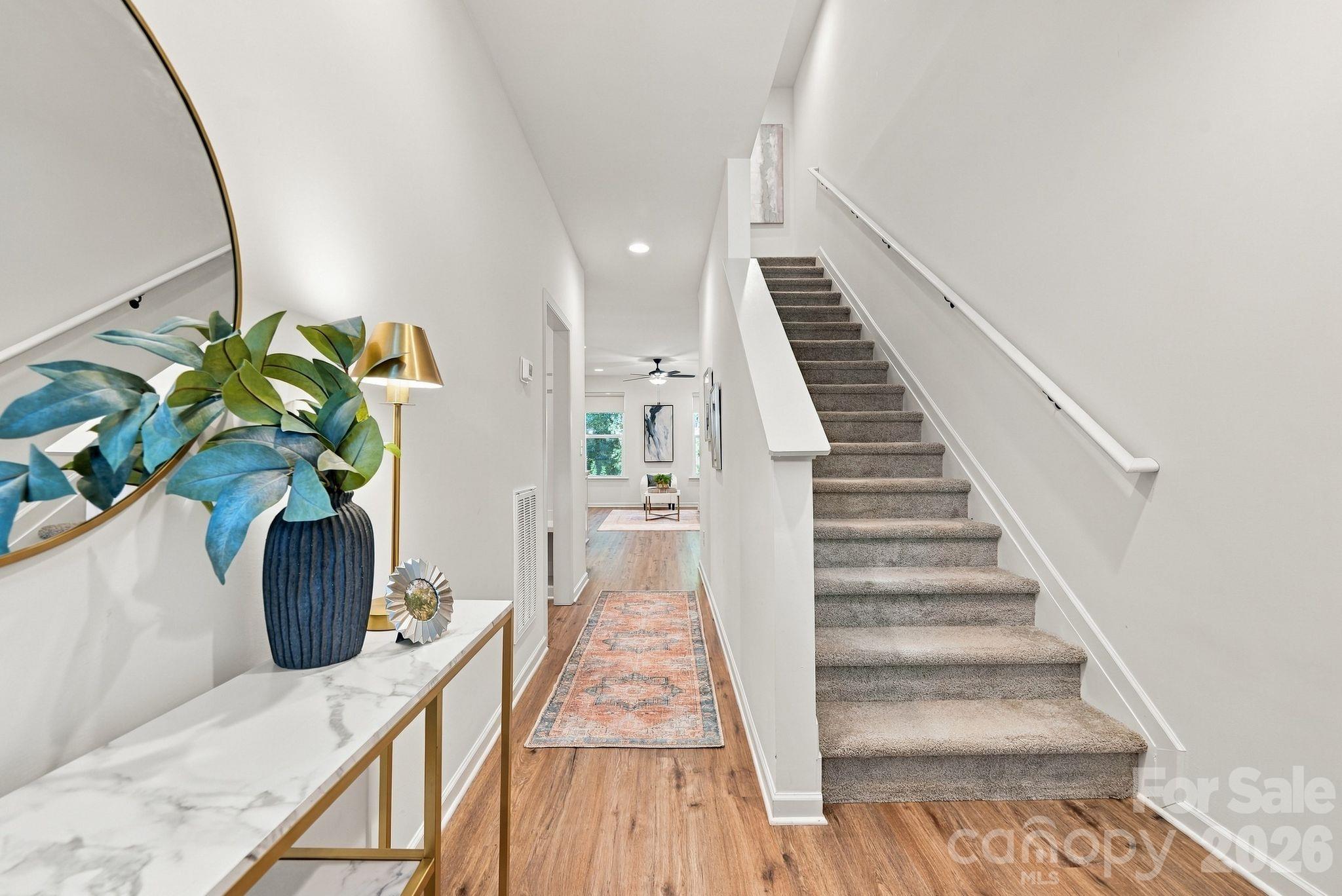 Foyer - 4715 Crestmont Drive, Charlotte