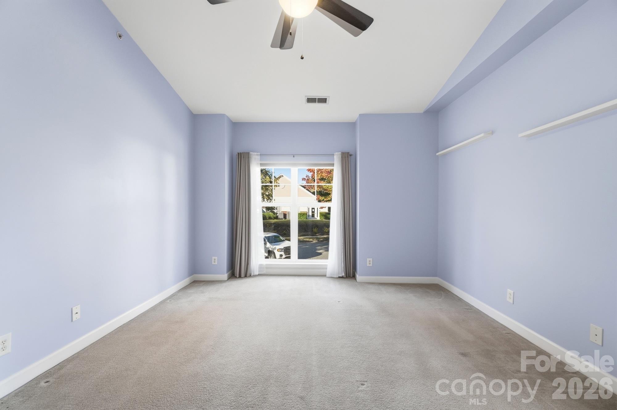 Primary Bedroom w/ Vaulted Ceiling - 16752 Amberside Road, Cornelius